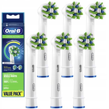 Oral-B CrossAction, Końcówki wymienne do szczoteczek do zębów, opakowanie, 6 szt. - Oral-B