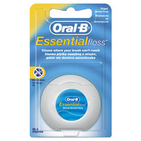 Oral-B, Essential Floss, nić dentystyczna woskowana miętowa, 50 m