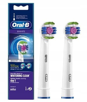 Oral-B, Końcówka do szczoteczki, Oral-B 3D White CleanMaximiser EB18pRB, 2 szt. - Oral-B