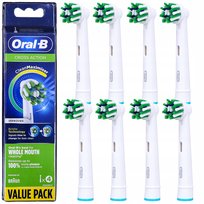 Oral-B, Końcówka do szczoteczki, Oral-B Cross Action, 8 szt.
