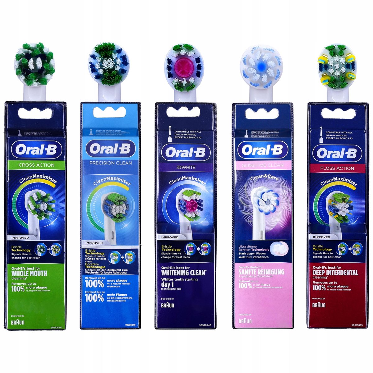 Oral-B, Końcówka Do Szczoteczki, Oral-B Io Ultimate Clean White, 5 Szt ...