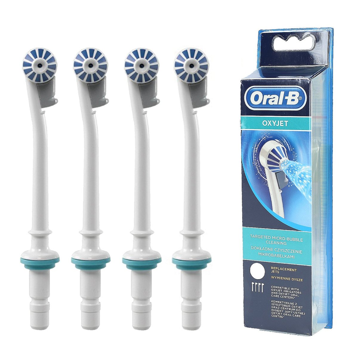 Oral-B Oxyjet Ed17-4 Końcówki Do Irygatora Główka - Oral-B | AGD Sklep ...