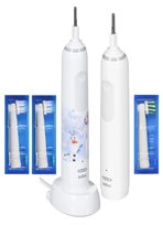 Oral-B Pro 3 3000 White+Oral-B Junior Frozen - Braun | AGD Sklep EMPIK.COM