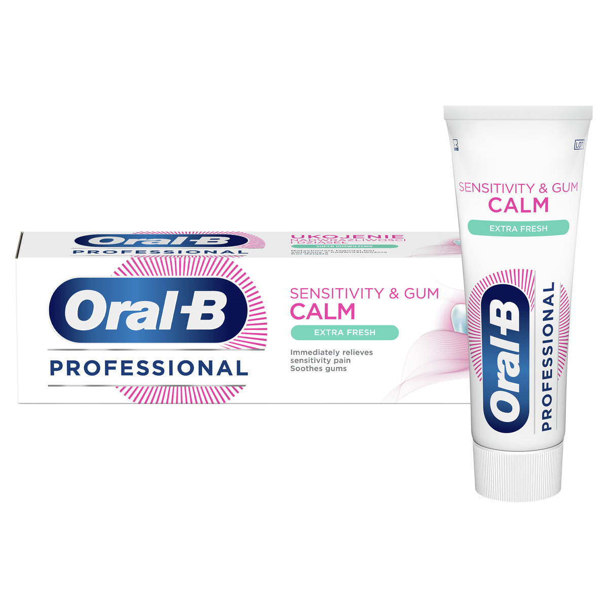 Oral-B, Professional Sensitivity & Gum Calm Extra Fresh Pasta Do Zębów ...