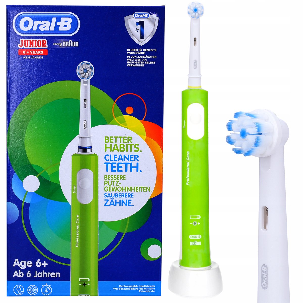 Oral-B Szczoteczka Elektryczna Dla Dzieci 6 Lat + - Oral-B | AGD Sklep ...