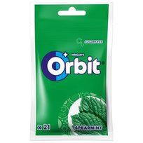 Orbit Spearmint Guma do żucia bez cukru 29 g (21 drażetek) Inna marka