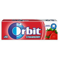 Orbit strawberry guma do żucia 10 drażetek 14g Orbit