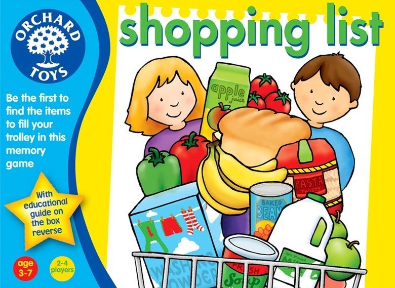 Orchard Toys, memo gra Zakupy w biegu, gra planszowa