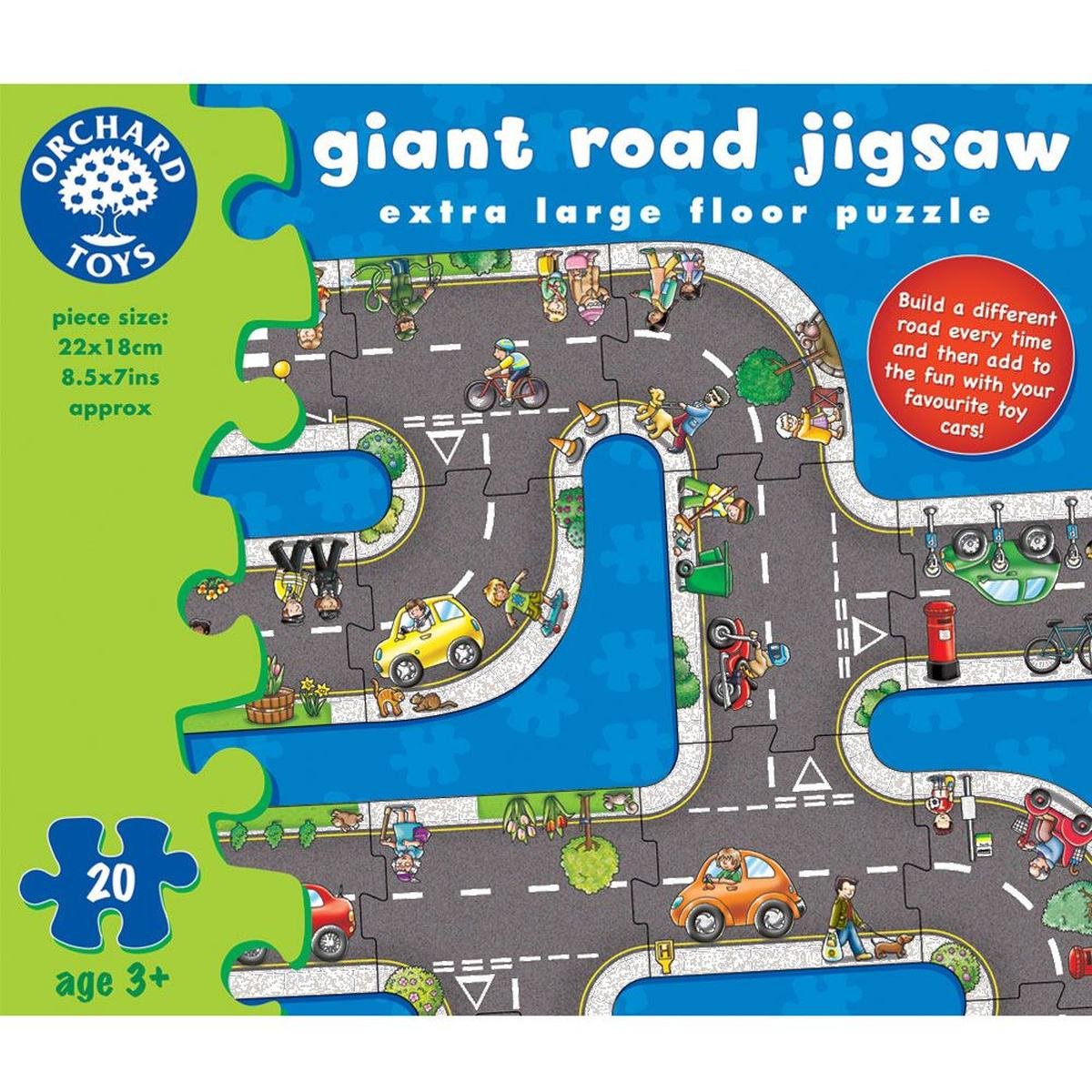 Orchard Toys, puzzle Ogromna jezdnia