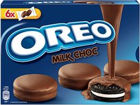 Oreo Cover Milk Choco - ciastka kakaowe z nadzieniem wanilliowym 246g