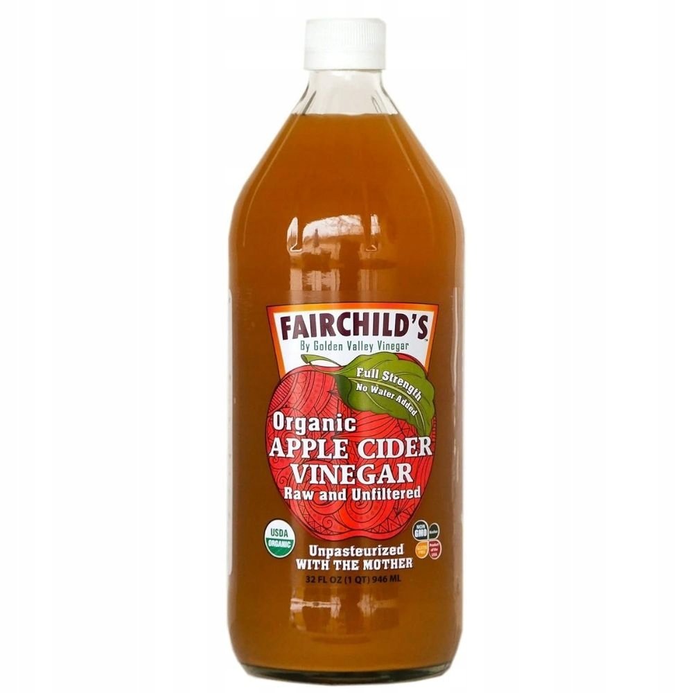 Empik Organic Apple Cider Vinegar Ocet Jabłkowy Fairchild's Bio 946 ml