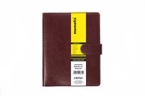 Organizer 2026 tygodniowy A5, Memofix brąz