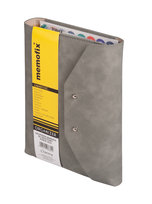 Organizer 2026 tygodniowy B6, Memofix nubuk grafitowy