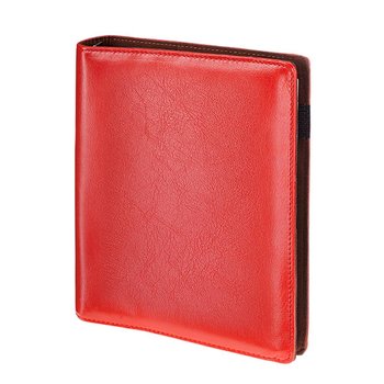 Organizer czerwony premium 38B z wymiennym wkładem 17,5x23,5cm z kalendarzem - Inna marka
