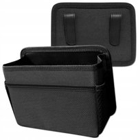 Organizer do auta na oparcie schowek podróżny na fotel z siatką kompaktowy