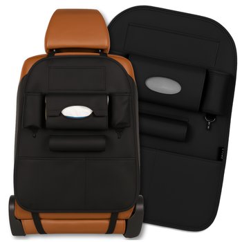 Organizer do auta na oparcie z kieszeniami uchwytami na kubek i haczykami - Inny producent