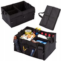 Organizer do bagażnika samochodowego pojemny mocne uchwyty funkcjonalny