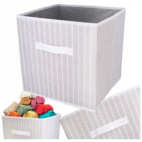 Organizer Do Szafy Tekstylny Pojemnik 31X31X31 Na Ubrania Skarpety Spodnie