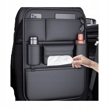 Organizer do Tylnego Siedzenia z Blatem do Samochodu z Tkaniny Nappa PU - Inny producent