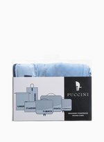 Organizer Do Walizki Podróżny Na Kosmetyki Błękit Zapinany PUCCINI TO231-7B PUCCINI