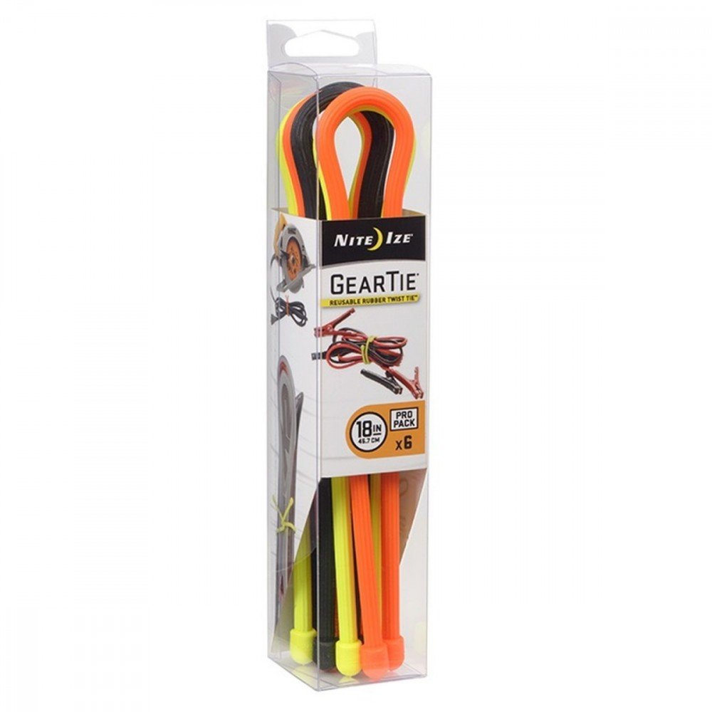 Organizer kabli NITE IZE Gear Tie Original 18', 6 szt.