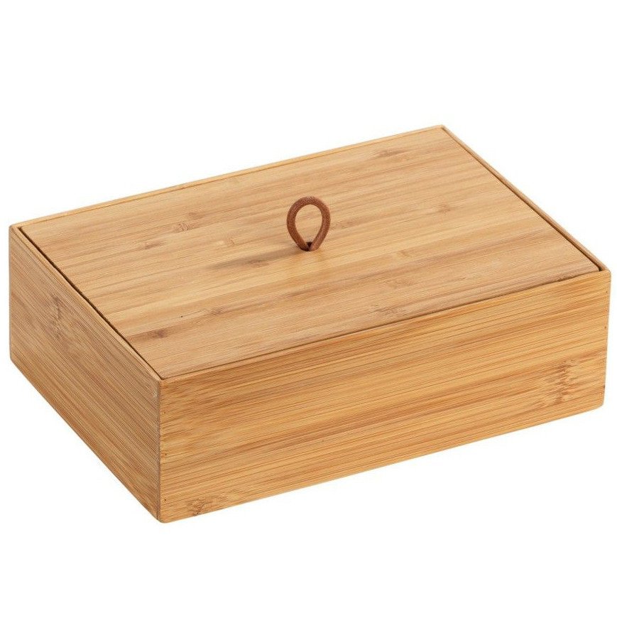 Organizer łazienkowy TERRA, bambus, 22 x 15 cm, WENKO