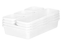 ORGANIZER MODUŁOWY DO SZUFLADY 8 elementów biały AG641C Aptel