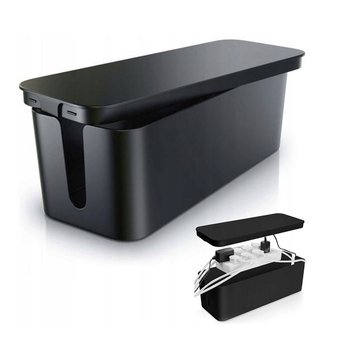 Organizer na kable, na biurko, maskownika do kabli, pudełko, kable box - SUPERO