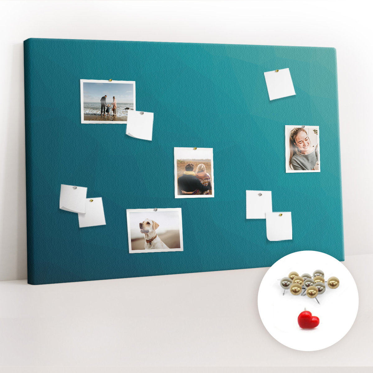 Organizer Na cian XXL Tablica Korkowa 120x80 Cm Morska Abstrakcja 