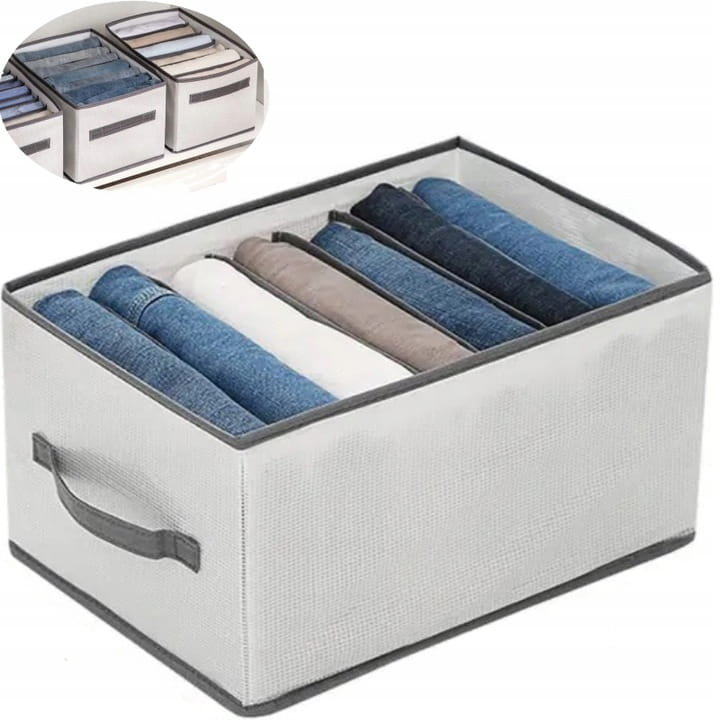 Piambo Piambo Organizer Na Ubrania Pudełko Do Szafy Garderoby Z Przegródkami