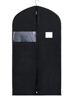 Organizer pokrowiec czarny na ubrania wodoodporny do szafy