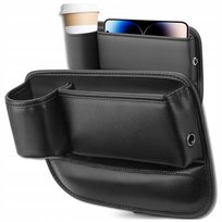 Organizer samochodowy do szczeliny między siedzeniami z uchwytem na kubek