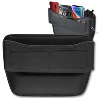 Organizer Samochodowy Torba Do Auta Między Fotel Sztywny Czarny Kieszeń