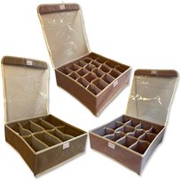 Organizer Separator do szuflad szafy Zamykany - 32 x 32cm - ZESTAW 3 SZTUK