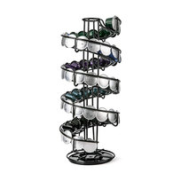 Organizer Stojak Na Kapsułki Do Kawy Czarny