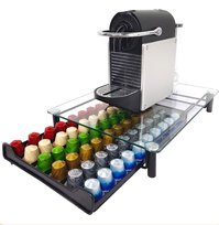 Organizer Szuflada Szklana Na Kapsułki Do Kawy 60 Szt