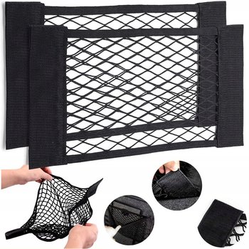 ORGANIZER TORBA SIATKA MOCNA NA RZEP DO BAGAŻNIKA AUTA SAMOCHODU 40x25 - Inny producent