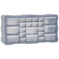 Organizer z 22 szufladkami VIDAXL, 49x16x25,5 cm vidaXL