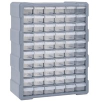 Organizer z 60 szufladkami VIDAXL, 38x16x47,5 cm vidaXL