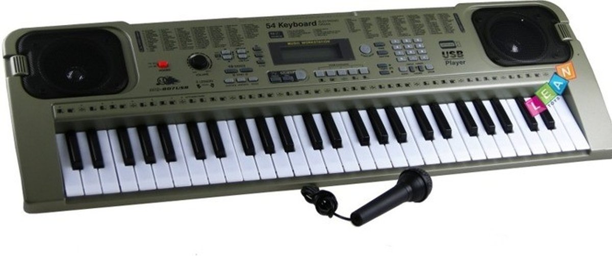 Zdjęcia - Zabawka muzyczna LEAN Toys Organy keyboard 