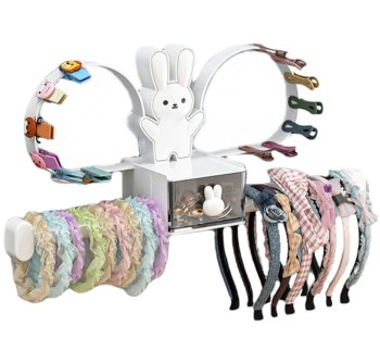 Organzier Na Gumki Do Włosów Spinki Opaski Przybornik Pojemnik Szufladka - KIDESA