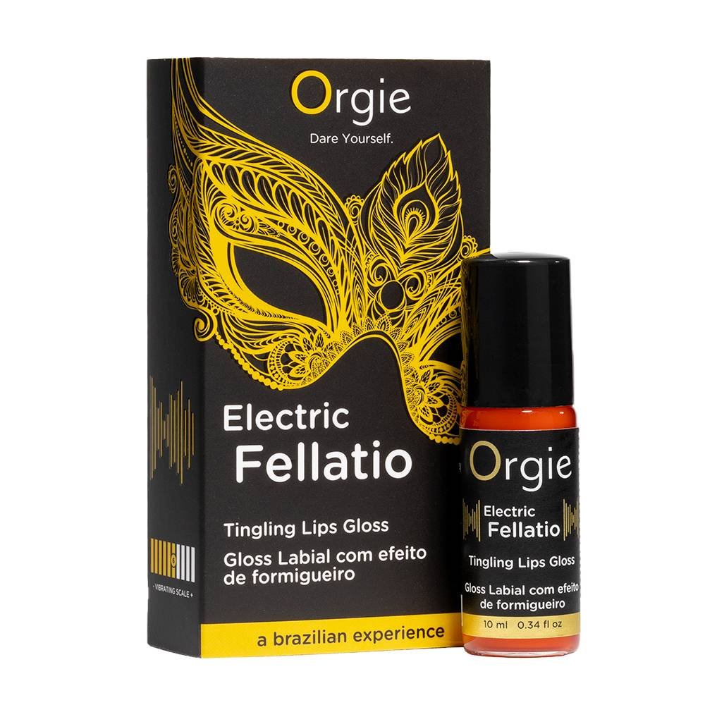 Orgie, Electric Fellatio Lip Gloss, Błyszczyk do seksu oralnego 10ml