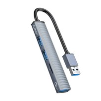 Orico Hub Usb-A 5Gbps 3Xusb-A Microsd Aluminium Orico