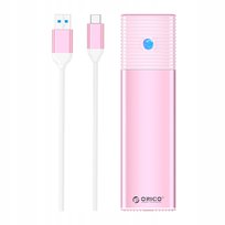Orico PWM2-PK-EP Obudowa Dysk M.2 NGFF SATA USB 3.2 Różowa
