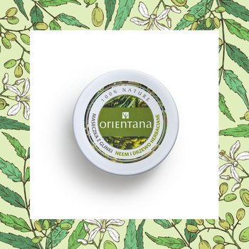 Orientana, maseczka z glinki neem i drzewo herbaciane, 50 g - Orientana