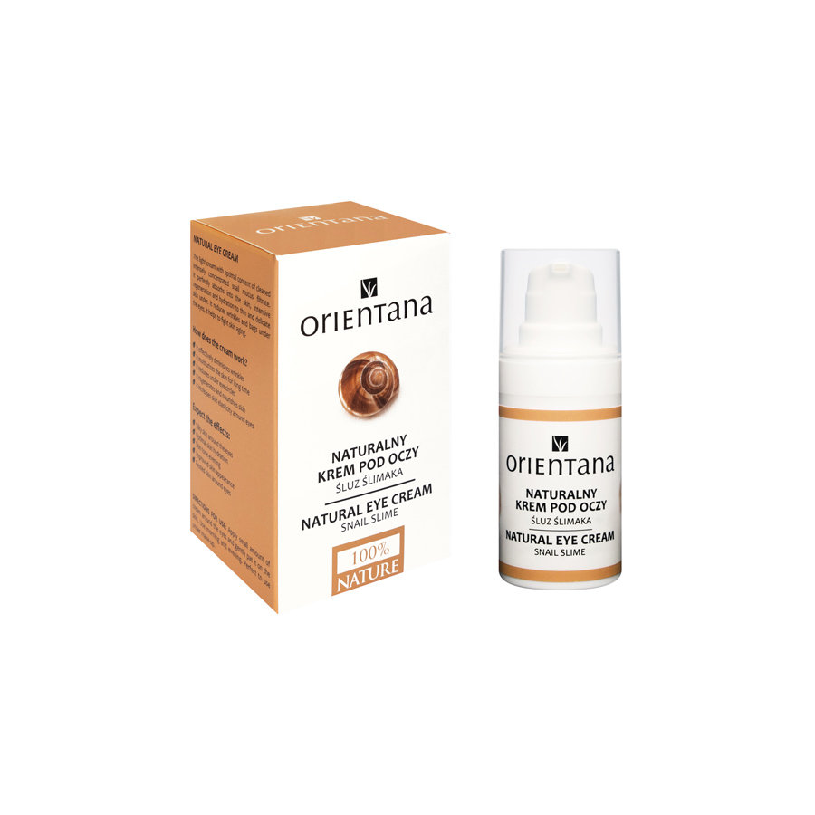 Orientana Naturalny Krem Pod Oczy Ze śluzem ślimaka 15 Ml Sklep Empikcom 5955