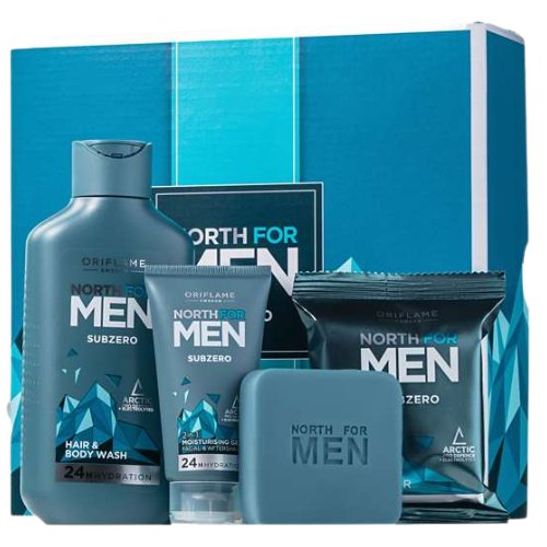 Oriflame, North for Men SubZero, Zestaw kosmetyków, 3 szt. | Sklep ...