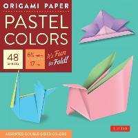 Origami Paper - Pastel Colors - 6 3/4" - 48 Sheets - Tuttle Publishing