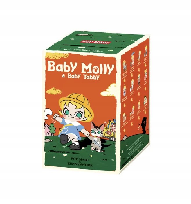 Original POP MART Baby Molly & Baby Tabby Series popmart - inna