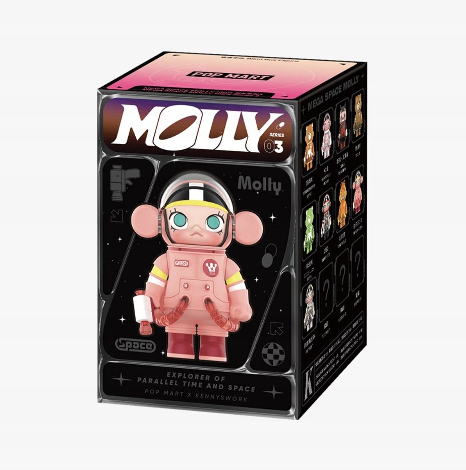 POP MART MEGA SPACE MOLLY 100% シリーズ3 Original Pop Mart MEGA SPACE MOLLY 100% Series 3 popmart